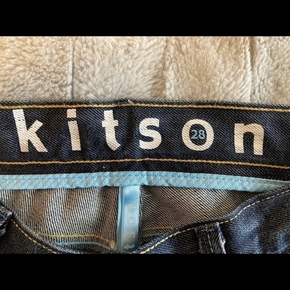 𝅺kitson "Love Me" Abyss Med Wash Jeans - 28" - Picture 11 of 15